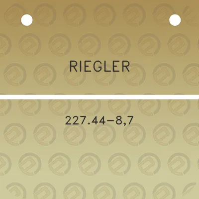 riegler-22744-87