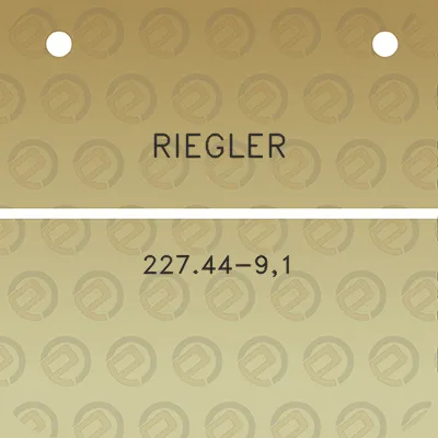 riegler-22744-91