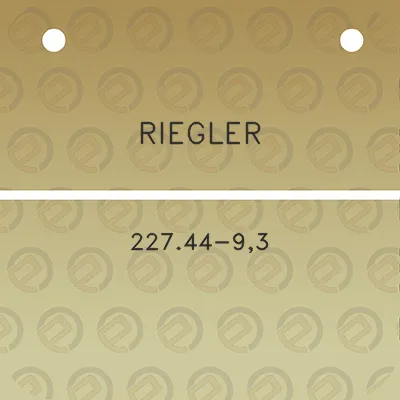 riegler-22744-93