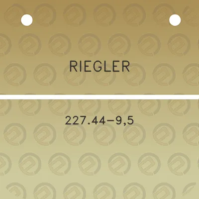 riegler-22744-95