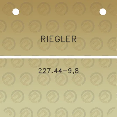 riegler-22744-98