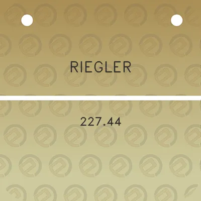 riegler-22744