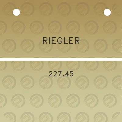 riegler-22745