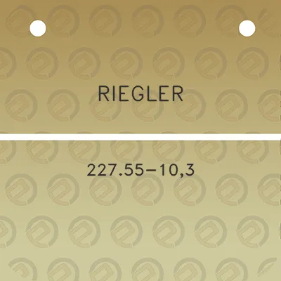 riegler-22755-103