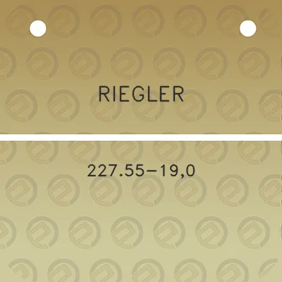 riegler-22755-190