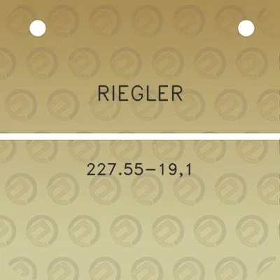 riegler-22755-191