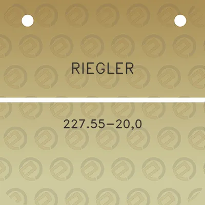 riegler-22755-200