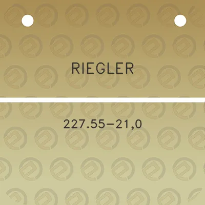 riegler-22755-210