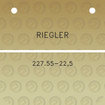 riegler-22755-225