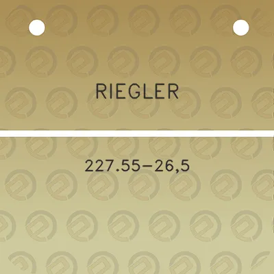 riegler-22755-265