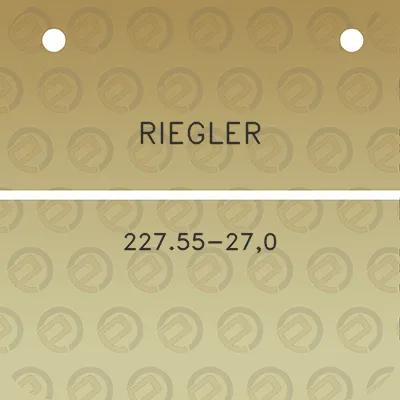 riegler-22755-270