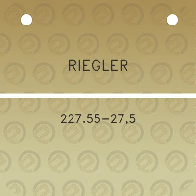 riegler-22755-275