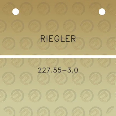 riegler-22755-30