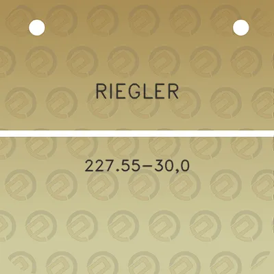 riegler-22755-300