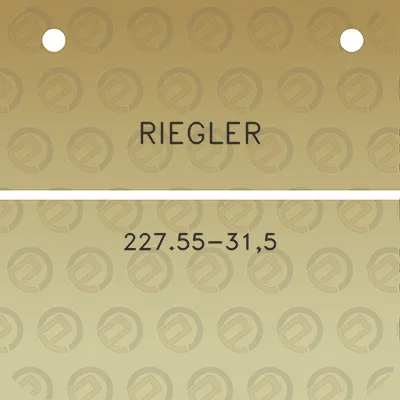 riegler-22755-315