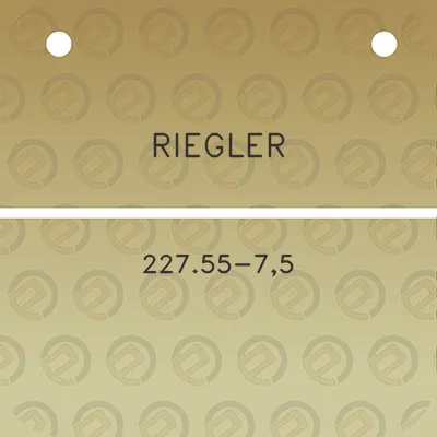 riegler-22755-75