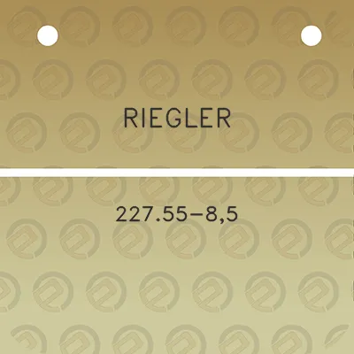 riegler-22755-85