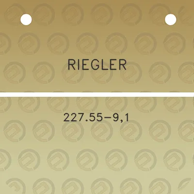 riegler-22755-91