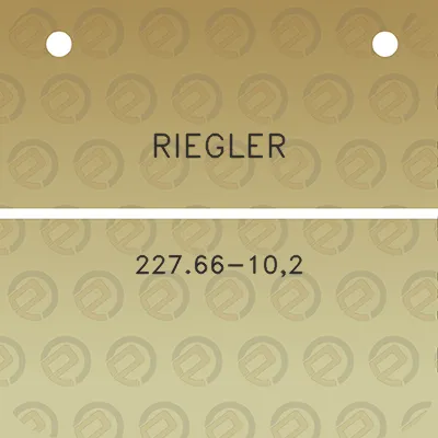 riegler-22766-102