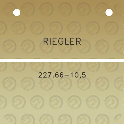 riegler-22766-105