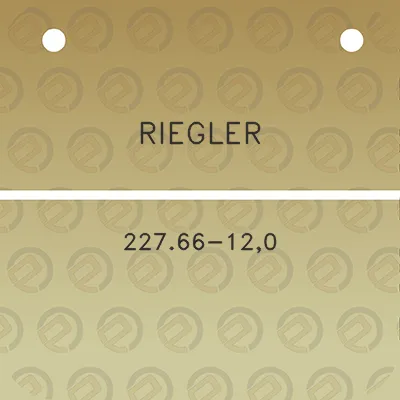 riegler-22766-120