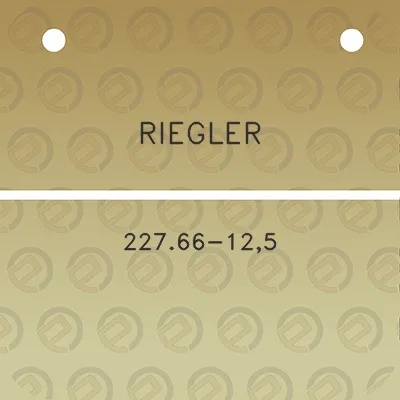 riegler-22766-125