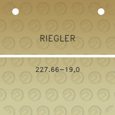 riegler-22766-190