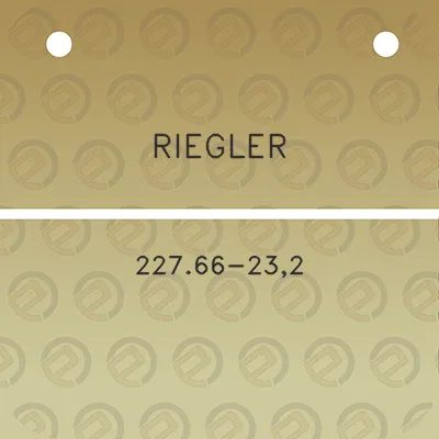 riegler-22766-232