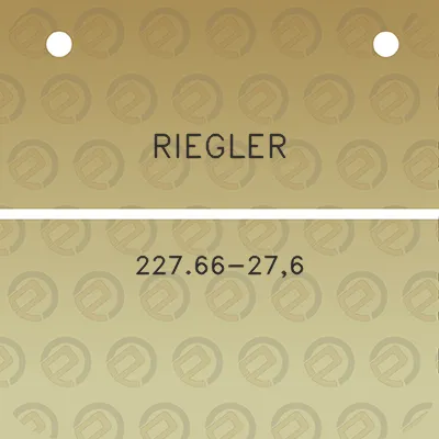 riegler-22766-276