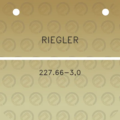 riegler-22766-30