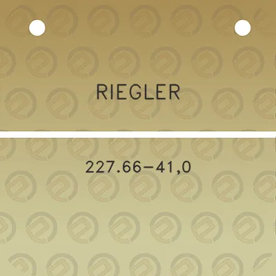 riegler-22766-410