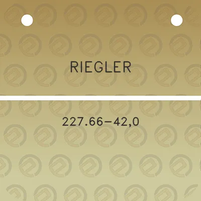 riegler-22766-420