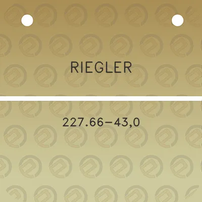 riegler-22766-430