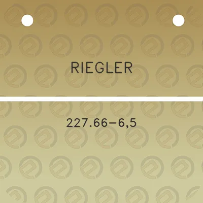 riegler-22766-65