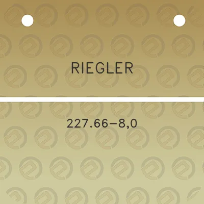 riegler-22766-80