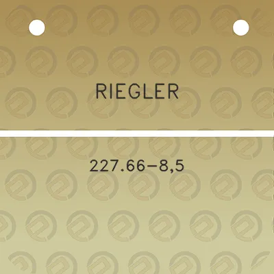 riegler-22766-85