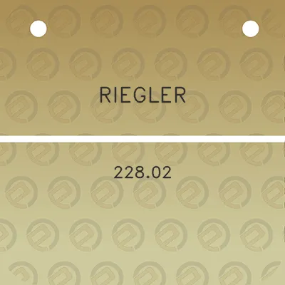 riegler-22802