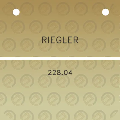 riegler-22804