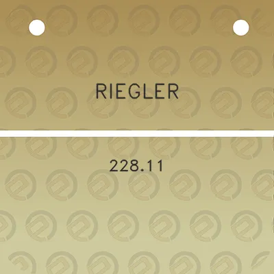 riegler-22811