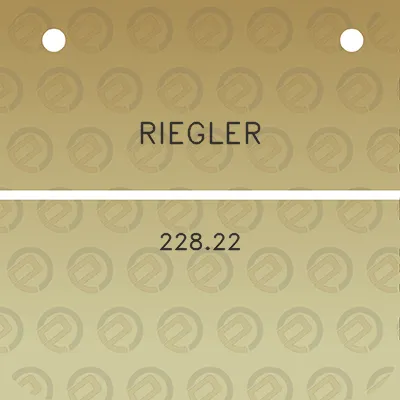 riegler-22822