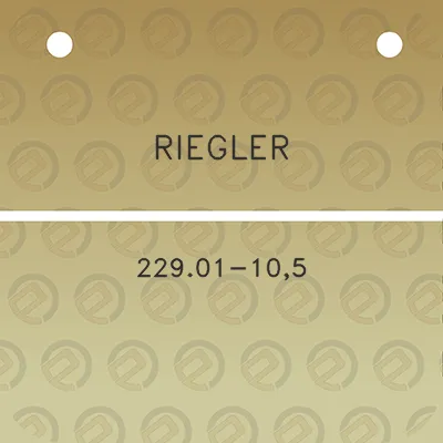 riegler-22901-105