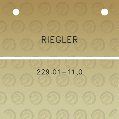 riegler-22901-110