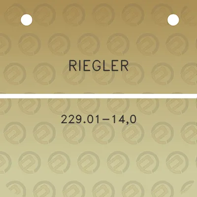 riegler-22901-140