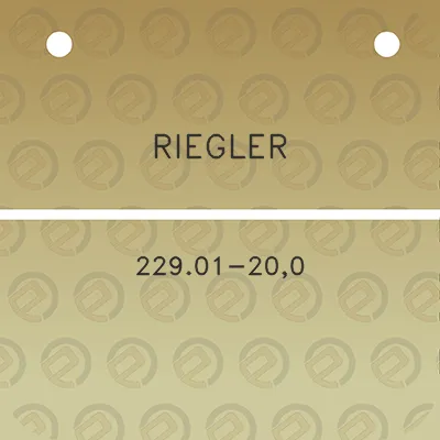 riegler-22901-200