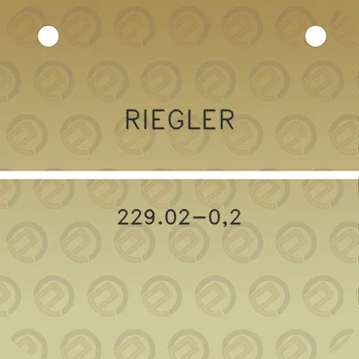 riegler-22902-02