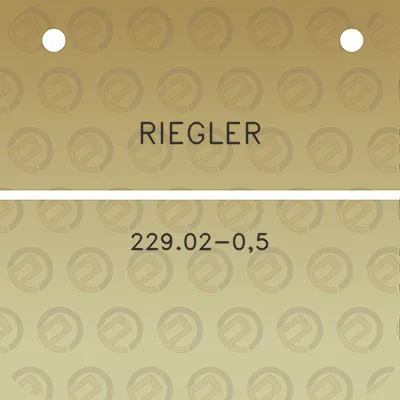 riegler-22902-05