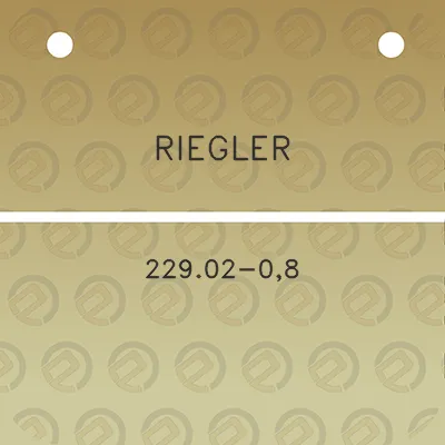 riegler-22902-08