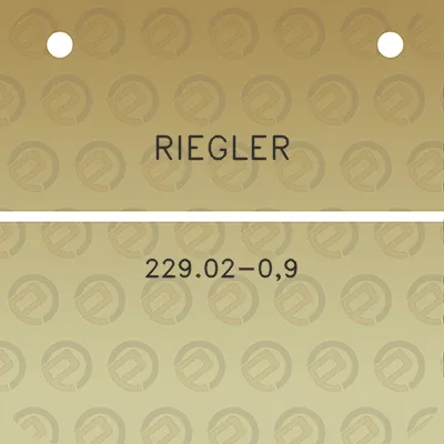 riegler-22902-09