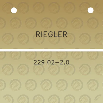 riegler-22902-20