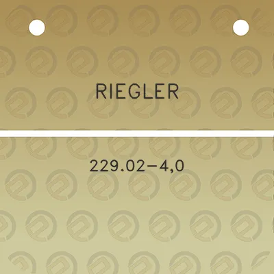 riegler-22902-40